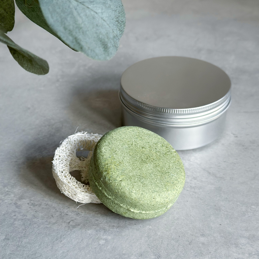 Luffakudde 0,5-1 cm - Naturens egna tvålfat till förvaringsdosa 150