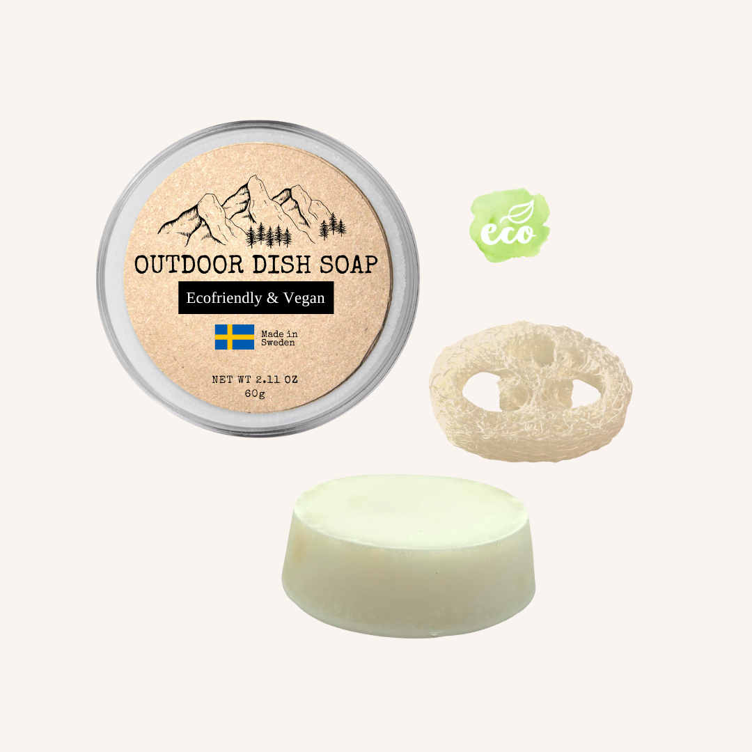 Outdoor Disktvål i smart förvaringsdosa