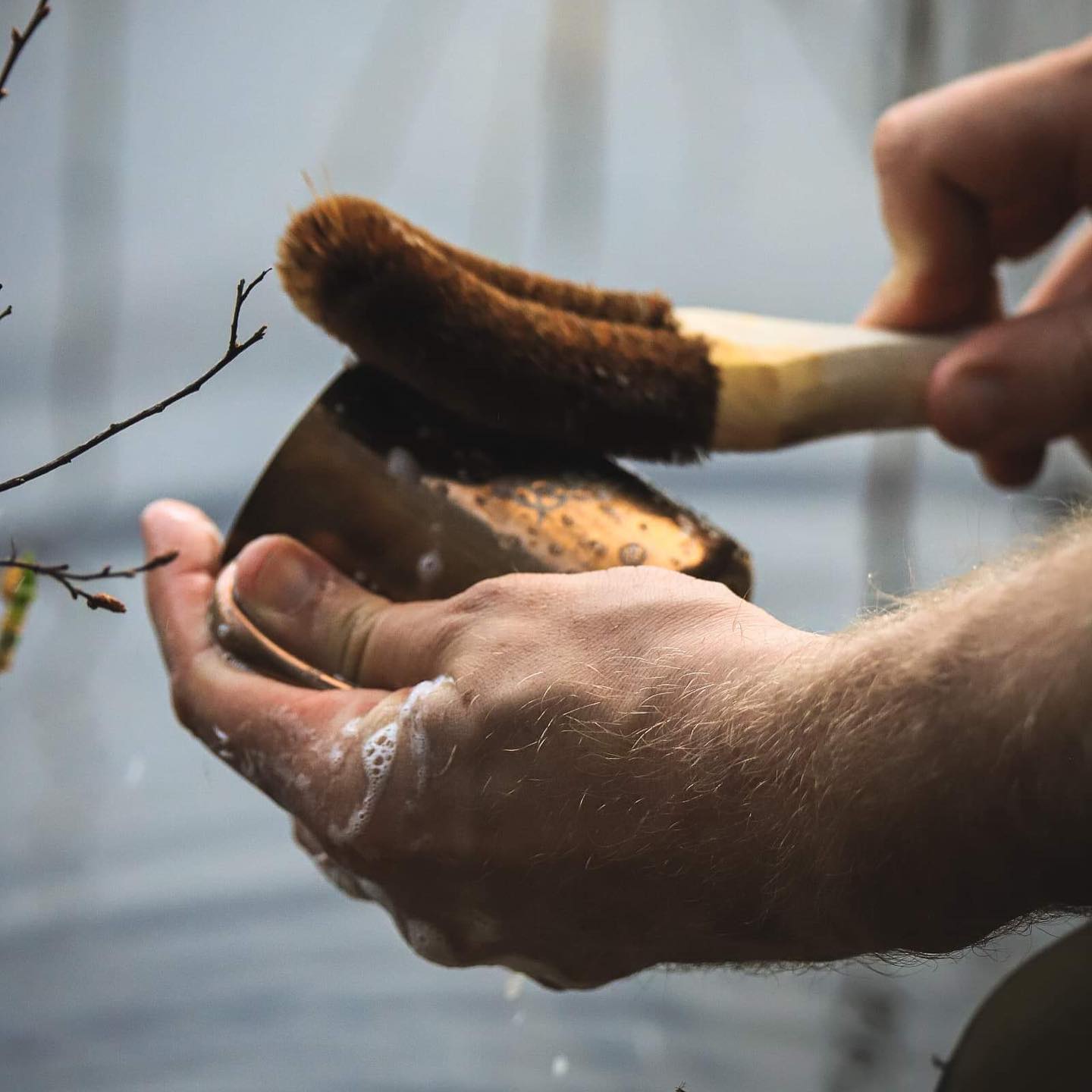 Outdoor Disktvål i smart förvaringsdosa
